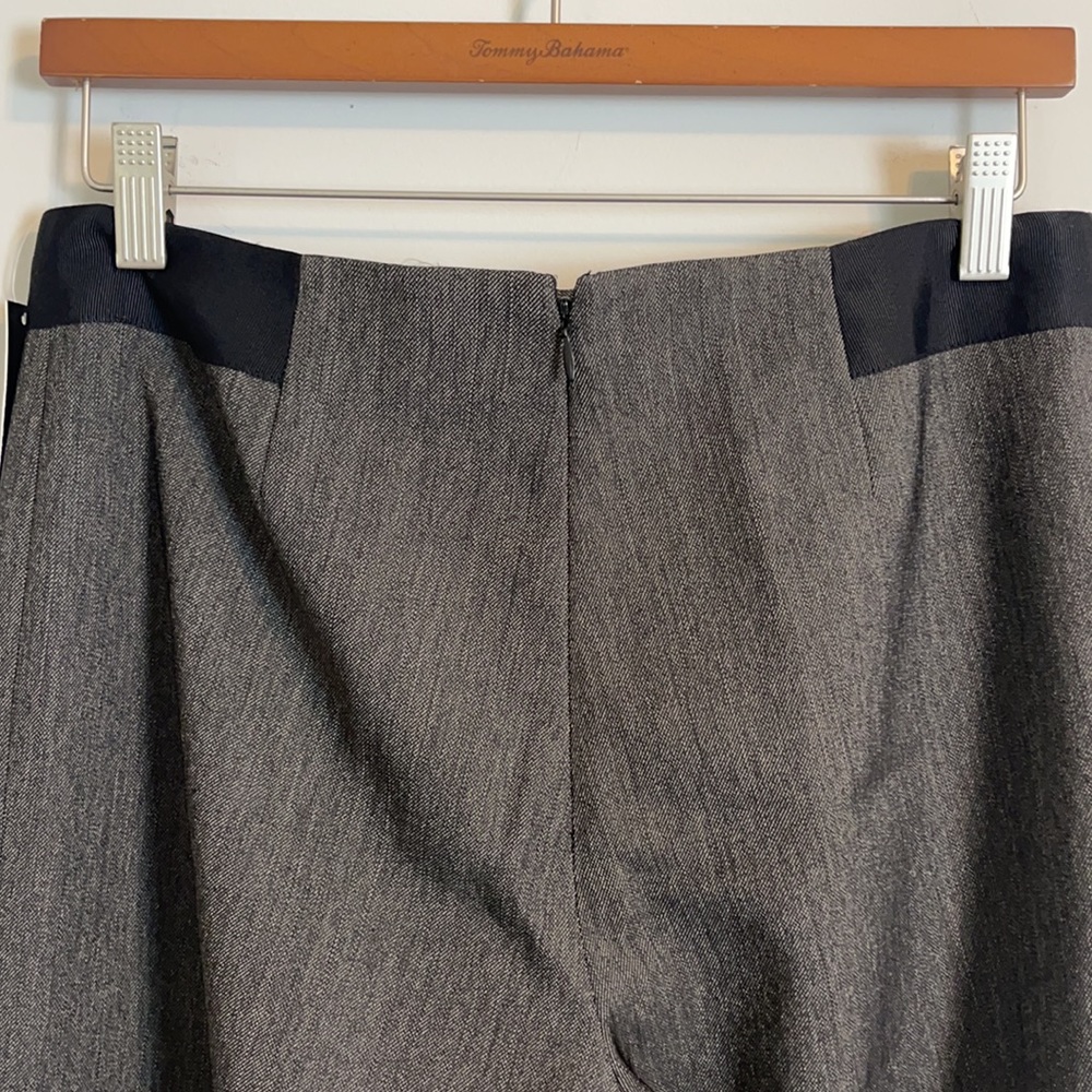 Tahari black and tan Vicki dress pants slacks trousers - Picture 5 of 6